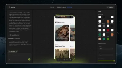FireVibe — a travel app built live in 40 seconds