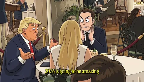 A tech-satire recap reel — 80 scenes of cartoon chaos