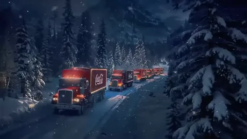 Coca-Cola — an AI 'Holidays Are Coming' ad
